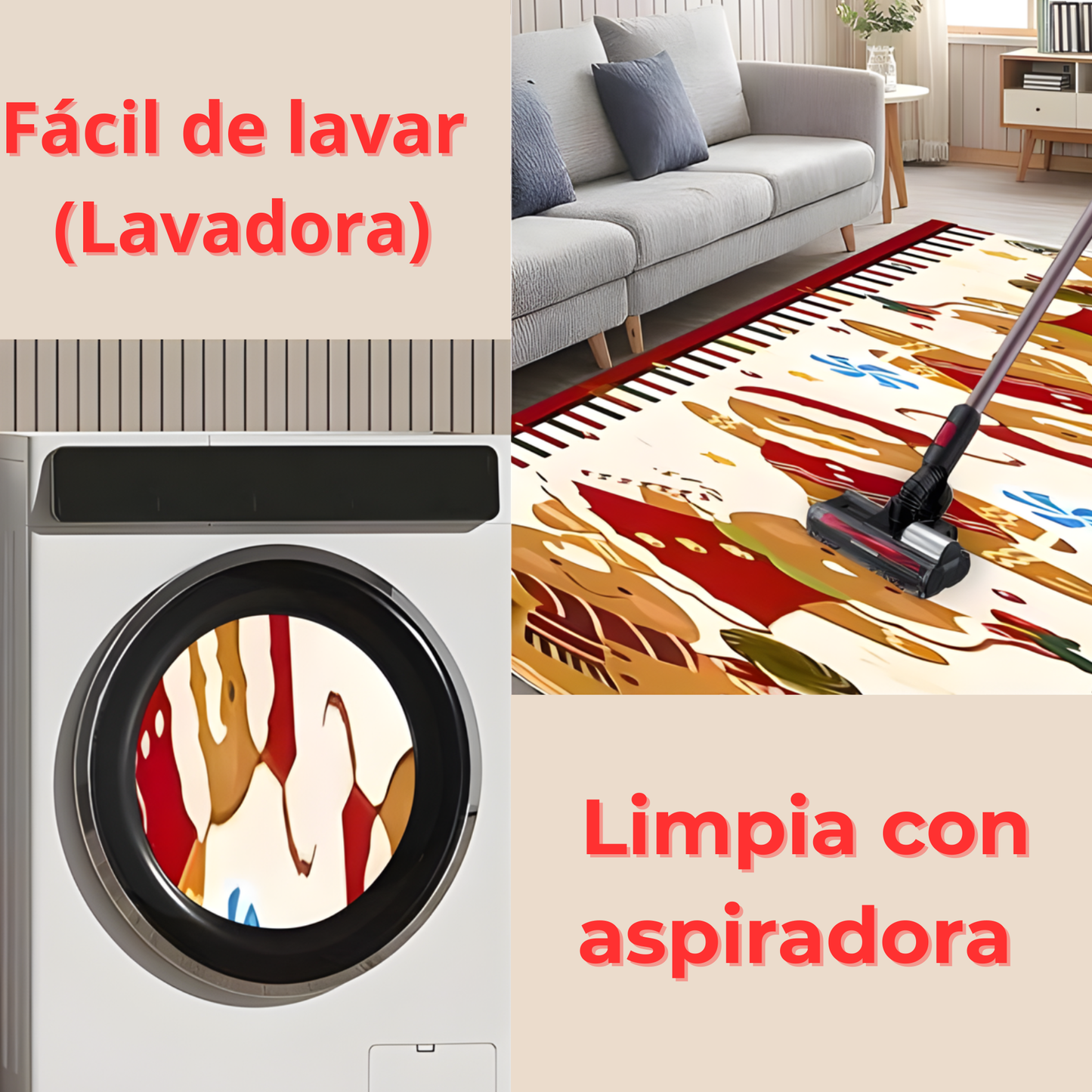 Alfombra de galletitas encantadas